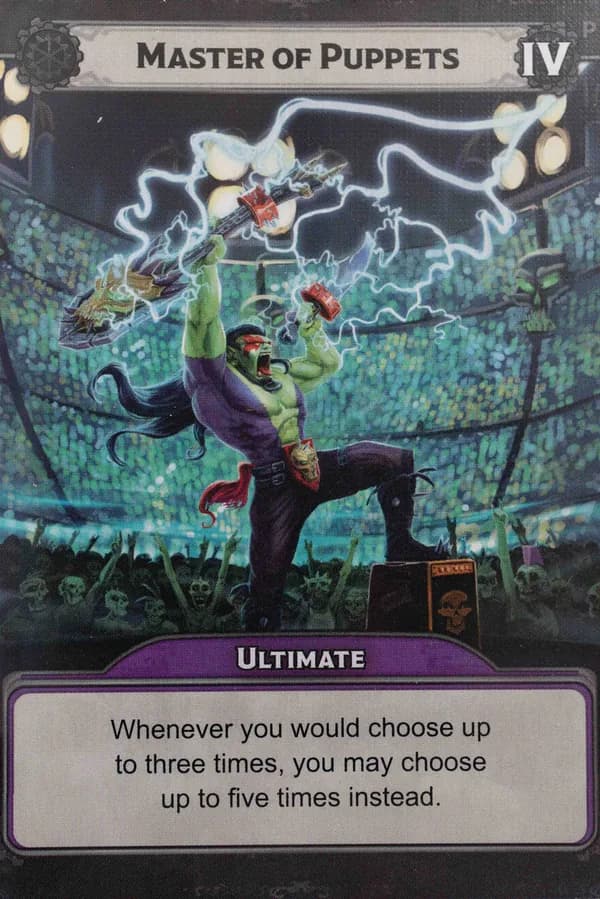 Mortimer Ultimate card