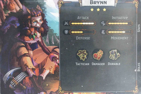 Brynn reference card