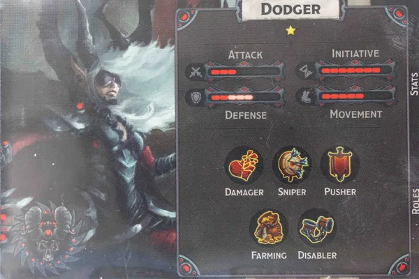 Dodger reference card