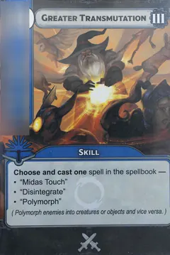 Greater Transmutation
