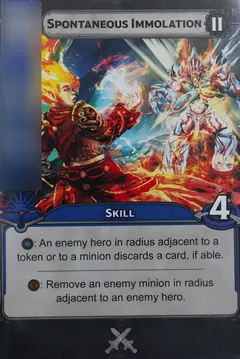 Spontaneous Immolation