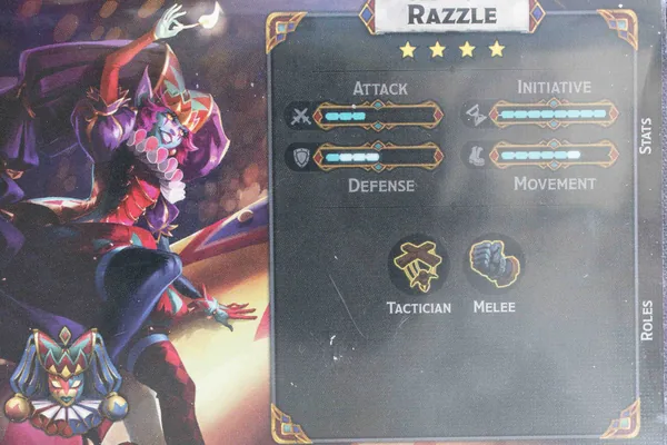 Razzle reference card