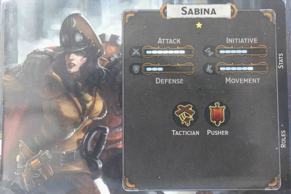 Sabina reference card