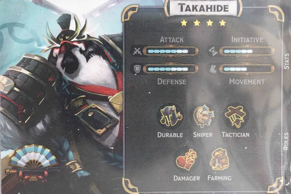 Takahide reference card