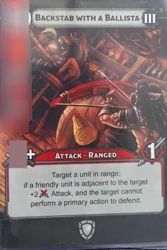 Backstab with a Ballista