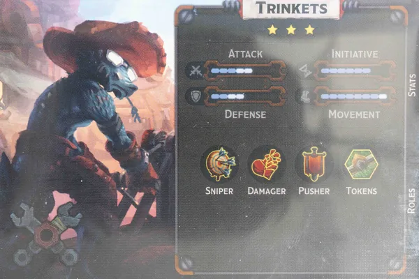 Trinkets reference card