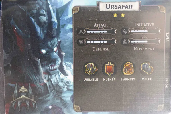 Ursafar reference card