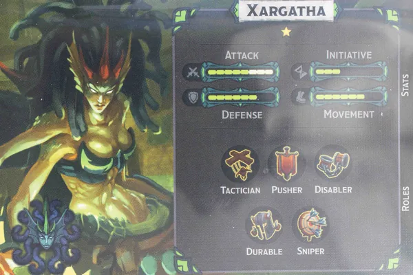 Xargatha reference card